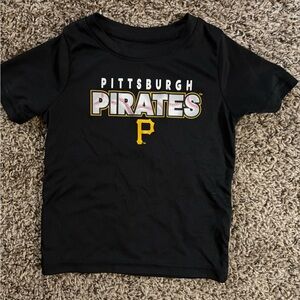 MLB Pittsburgh Pirates Black and Yellow Kids Tee